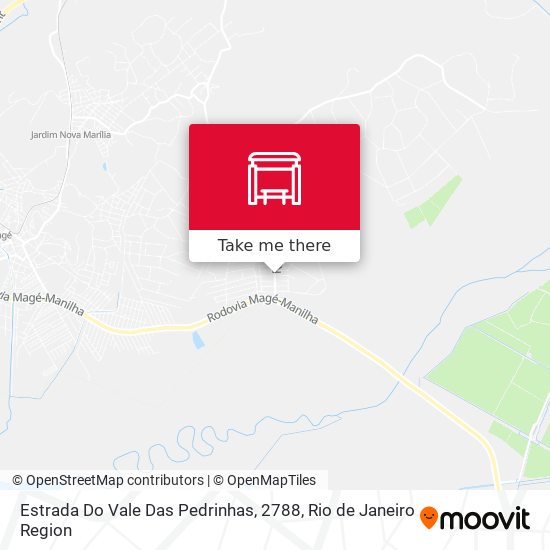 Estrada Do Vale Das Pedrinhas, 2788 map