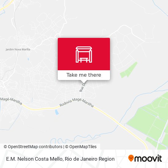 E.M. Nelson Costa Mello map