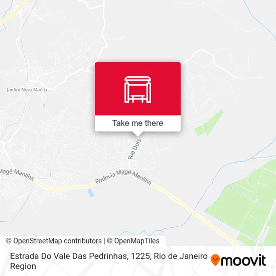 Estrada Do Vale Das Pedrinhas, 1225 map