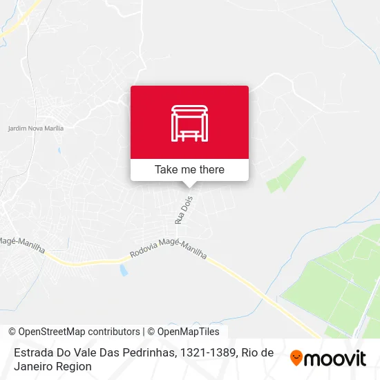 Estrada Do Vale Das Pedrinhas, 1321-1389 map