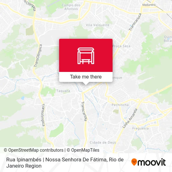 Rua Ipinambés | Nossa Senhora De Fátima map