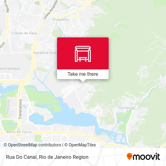 Rua Do Canal map