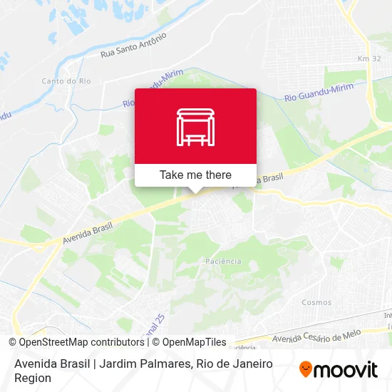 Avenida Brasil | Jardim Palmares map