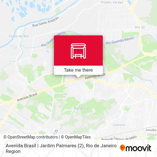 Avenida Brasil | Jardim Palmares (2) map