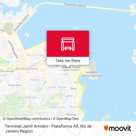 Terminal Jamil Amiden - Plataforma A8 map