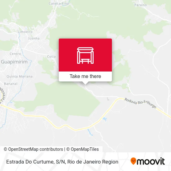 Estrada Do Curtume, S/N map