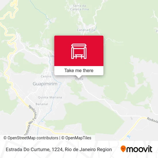 Estrada Do Curtume, 1224 map