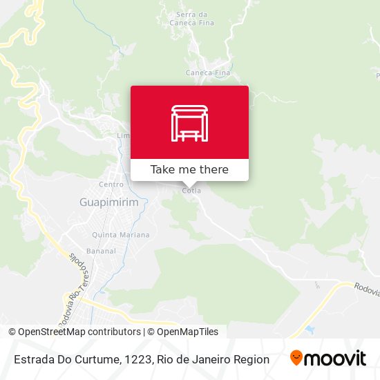 Estrada Do Curtume, 1223 map