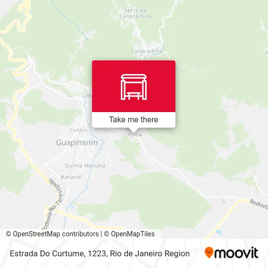 Estrada Do Curtume, 1223 map