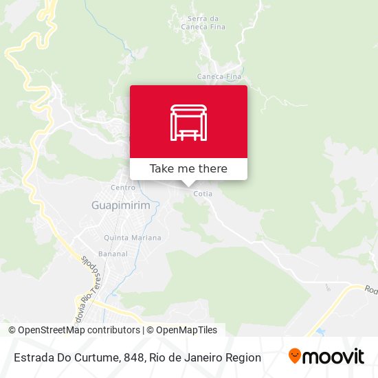 Estrada Do Curtume, 848 map
