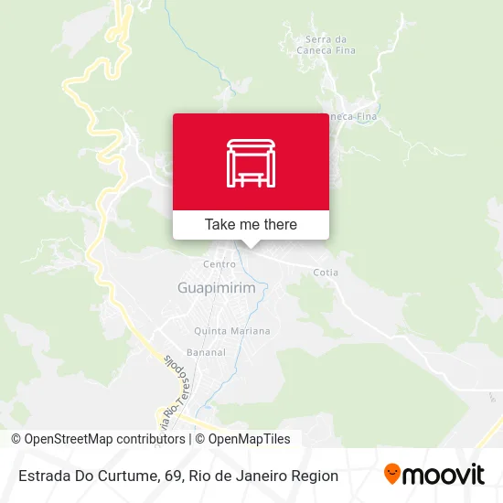 Estrada Do Curtume, 69 map