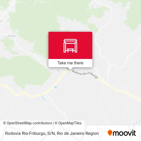 Rodovia Rio-Friburgo, S/N map