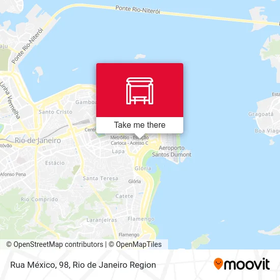 Rua México, 98 map