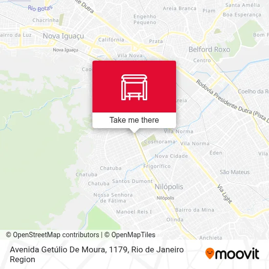 Avenida Getúlio De Moura, 1179 map