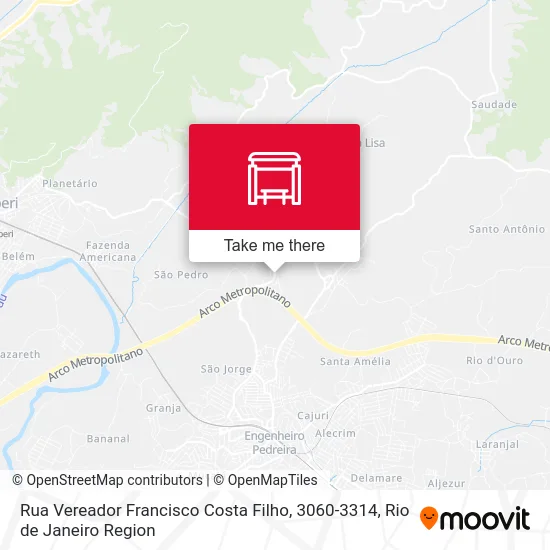 Rua Vereador Francisco Costa Filho, 3060-3314 map