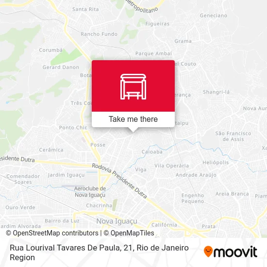 Rua Lourival Tavares De Paula, 21 map