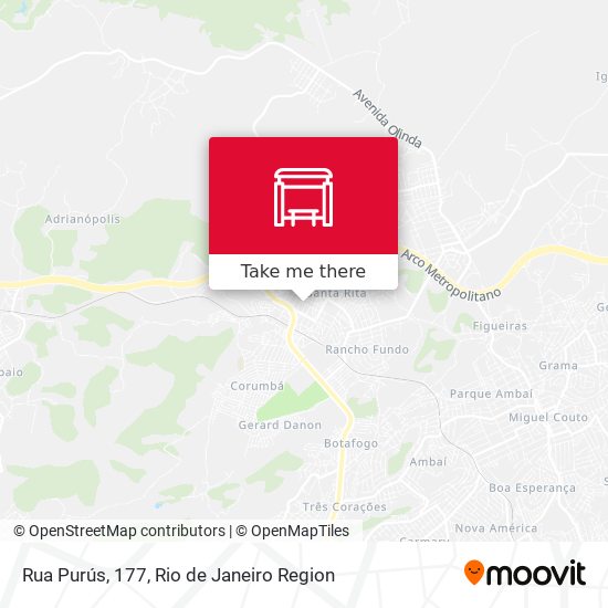 Rua Purús, 177 map