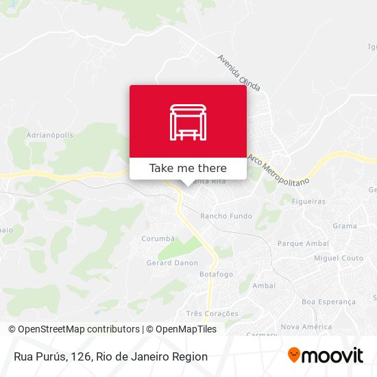 Rua Purús, 126 map
