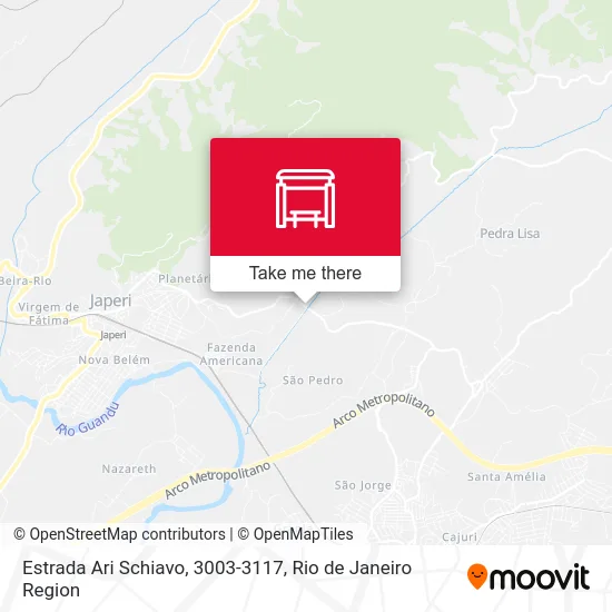 Estrada Ari Schiavo, 3003-3117 map