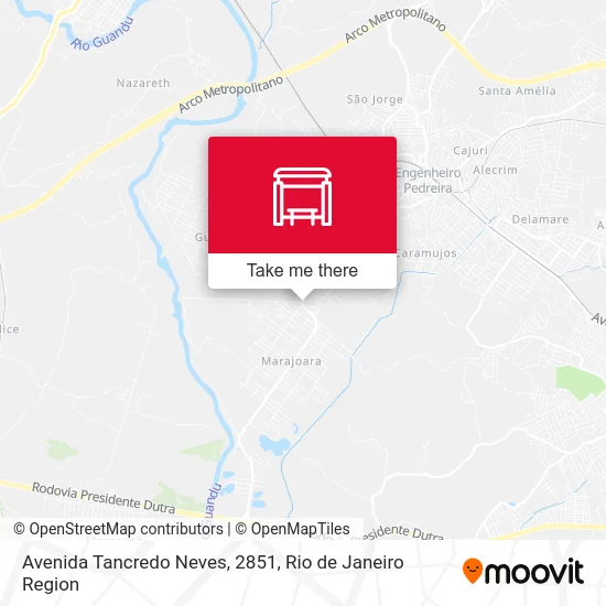 Avenida Tancredo Neves, 2851 map