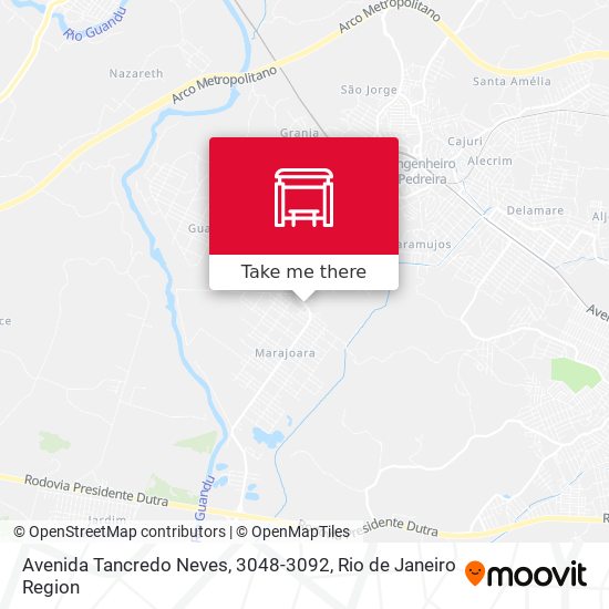 Avenida Tancredo Neves, 3048-3092 map