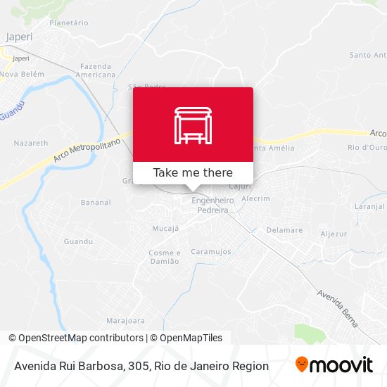 Avenida Rui Barbosa, 305 map