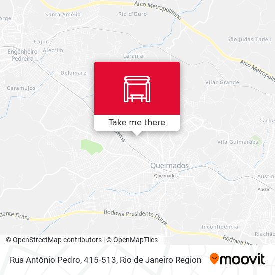 Rua Antônio Pedro, 415-513 map