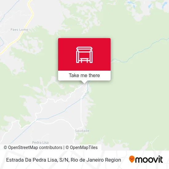 Estrada Da Pedra Lisa, S/N map