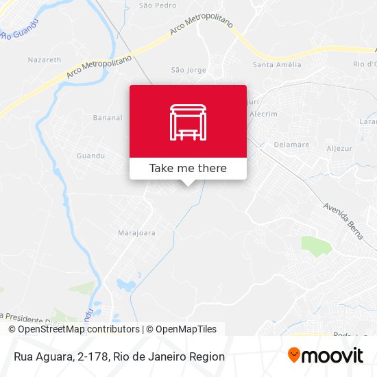Rua Aguara, 2-178 map