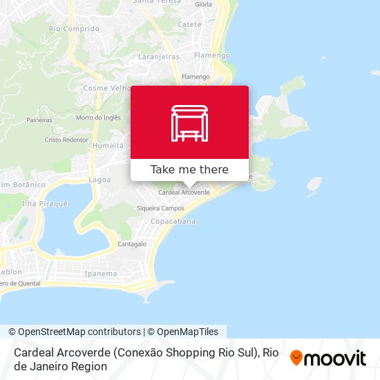 Mapa Cardeal Arcoverde (Conexão Shopping Rio Sul)