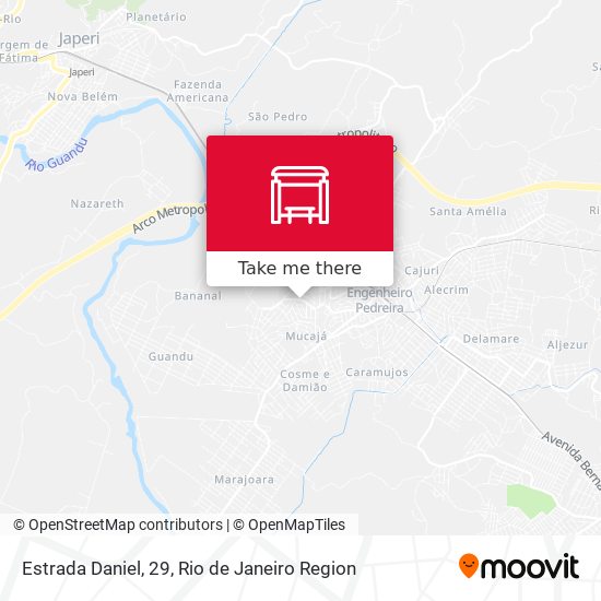 Estrada Daniel, 29 map