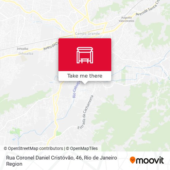 Rua Coronel Daniel Cristóvão, 46 map