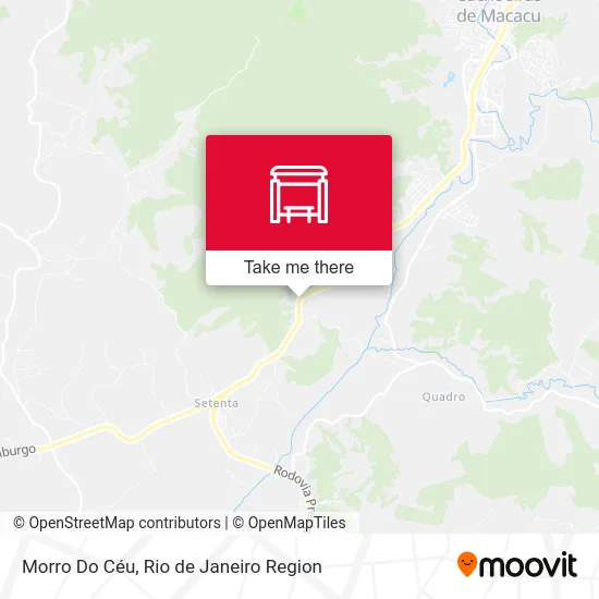 Morro Do Céu map