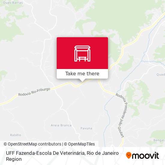 UFF Fazenda-Escola De Veterinária map