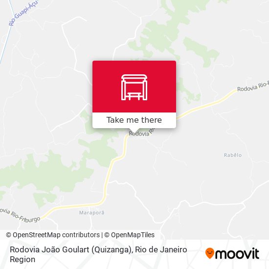 Rodovia João Goulart (Quizanga) map