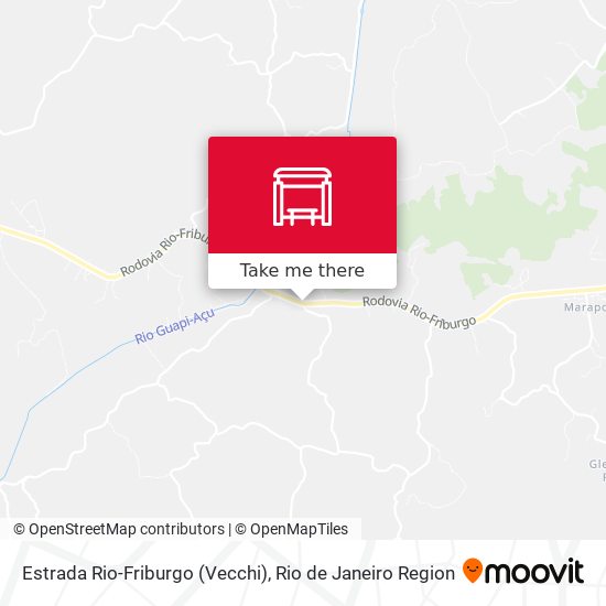 Estrada Rio-Friburgo (Vecchi) map