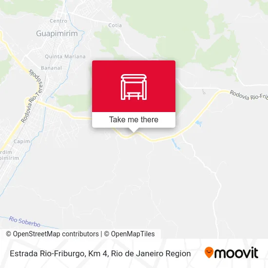 Estrada Rio-Friburgo, Km 4 map