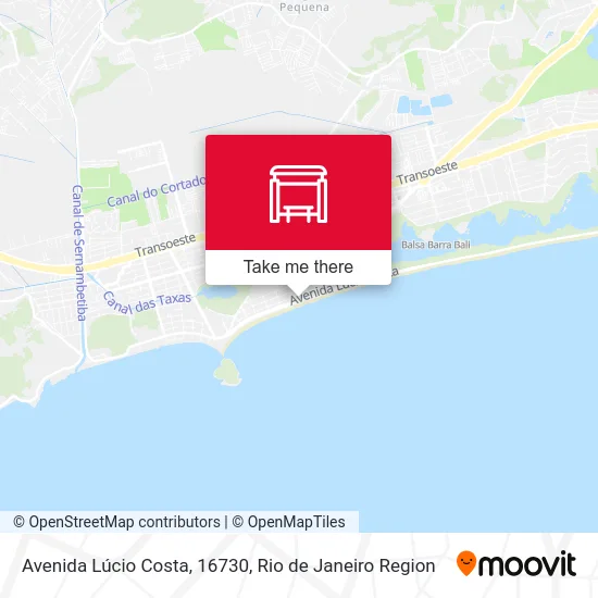 Avenida Lúcio Costa, 16730 map