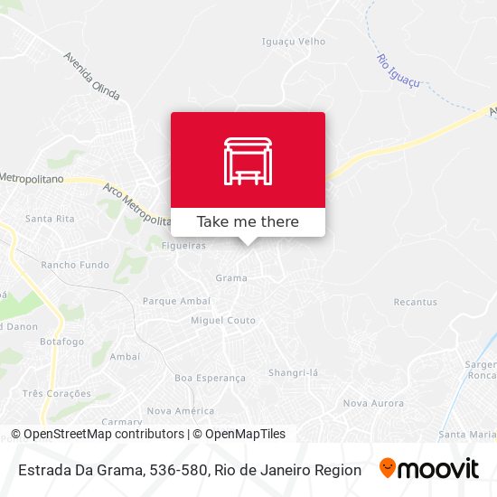 Estrada Da Grama, 536-580 map