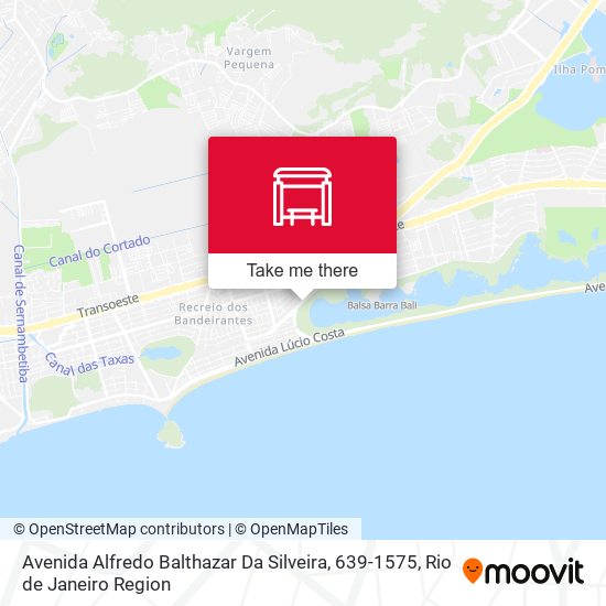 Avenida Alfredo Balthazar Da Silveira, 639-1575 map