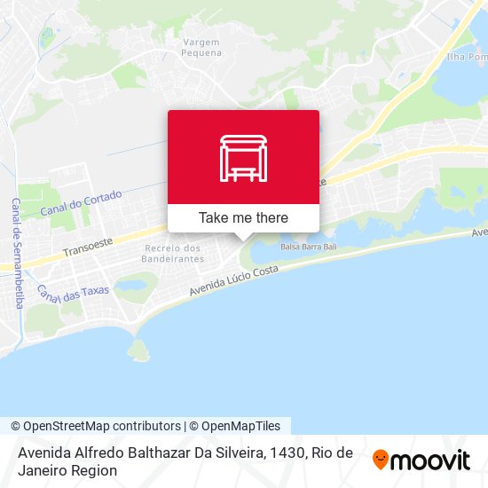 Avenida Alfredo Balthazar Da Silveira, 1430 map