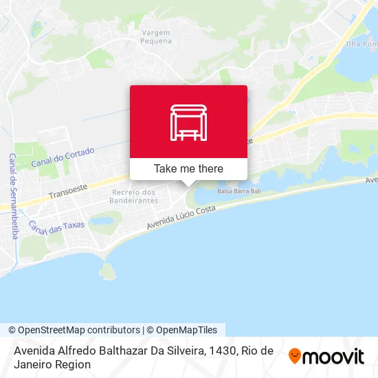 Avenida Alfredo Balthazar Da Silveira, 1430 map