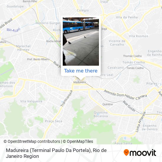 Madureira (Terminal Paulo Da Portela) map