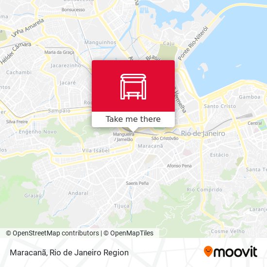 Maracanã map