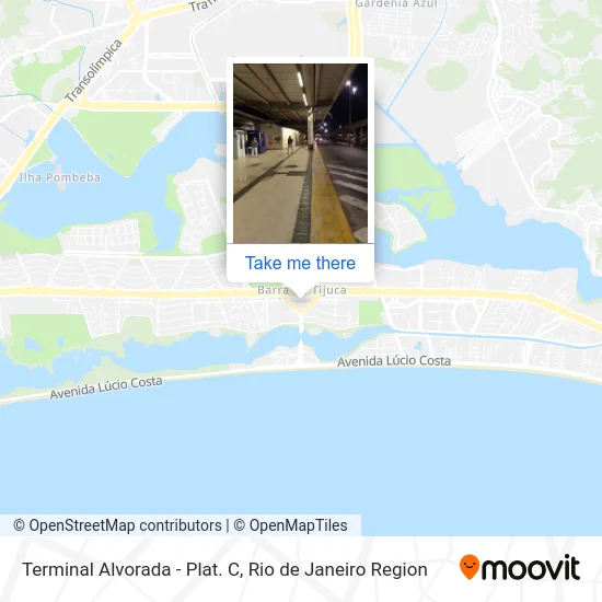 Terminal Alvorada - Plat. C map