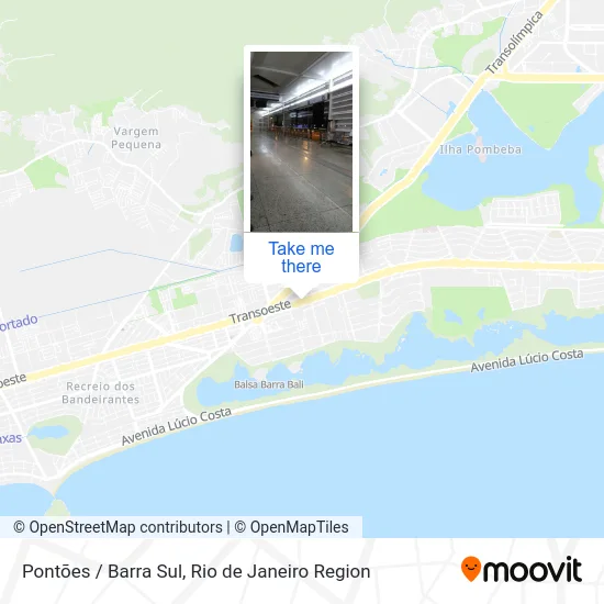 Pontões / Barra Sul map