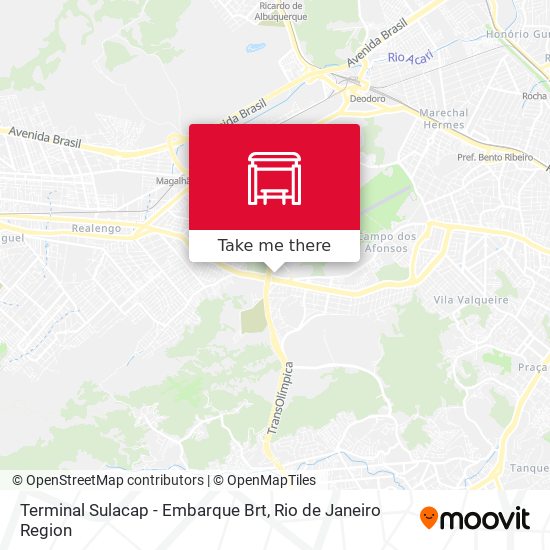 Terminal Sulacap - Embarque Brt map