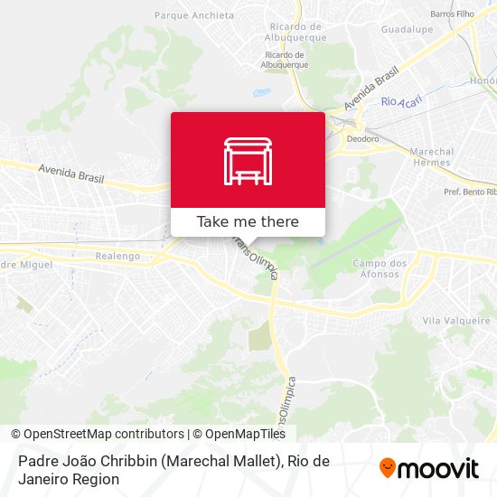 Padre João Chribbin (Marechal Mallet) map