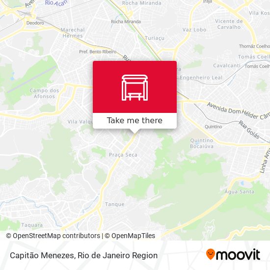 Capitão Menezes map