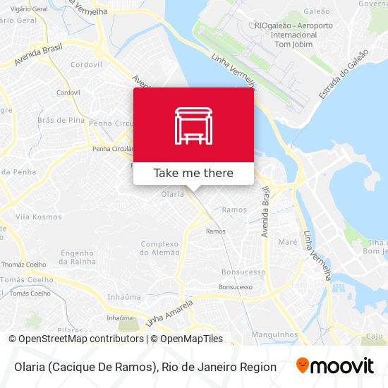 Olaria (Cacique De Ramos) map